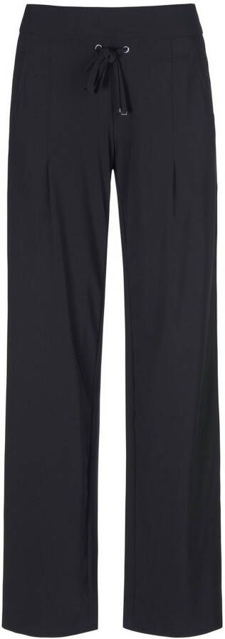 RAFFAELLO ROSSI Straight fit sweatpants met elastische band model 'CANDICE'