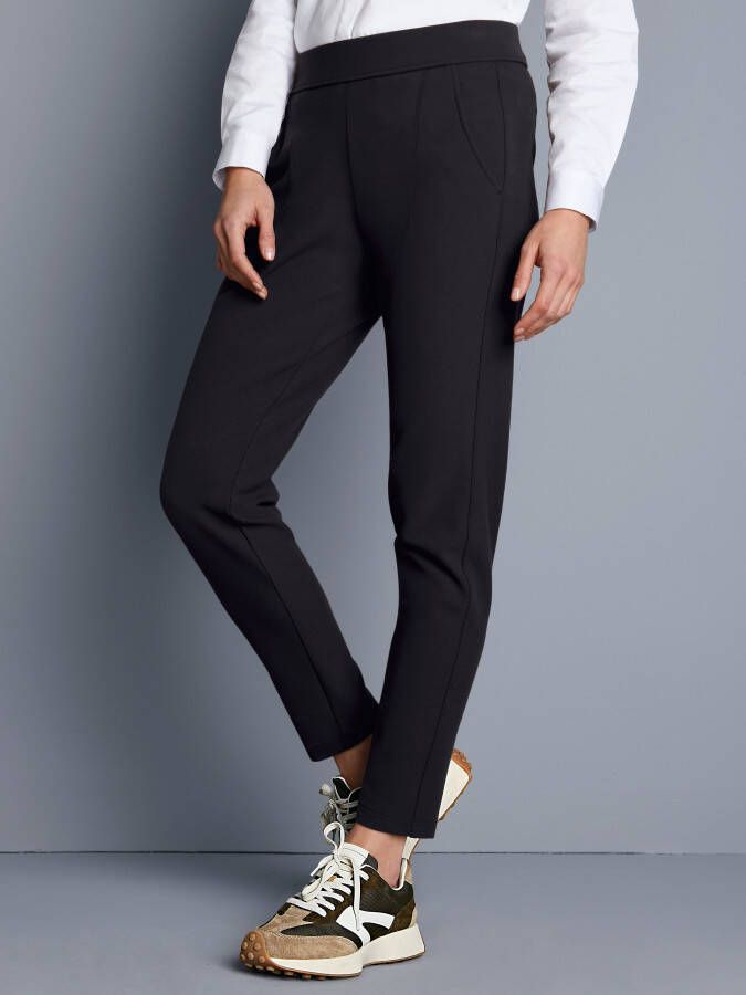 Raffaello Rossi Enkellange broek model Candice Van zwart