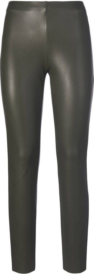 RAFFAELLO ROSSI Skinny fit broek in leerlook model 'RESA'