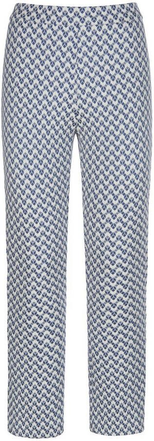 Raffaello Rossi Jersey 7 8-broek model Macy Van blauw