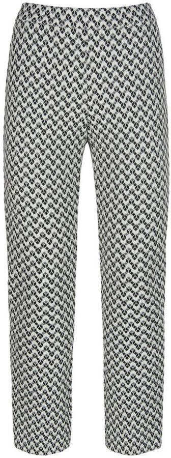 Raffaello Rossi Jersey 7 8-broek model Macy Van zwart