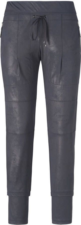 RAFFAELLO ROSSI Joggingbroek in leerlook model 'CANDY'