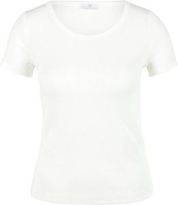 Riani Shirt ronde hals en korte mouwen Van wit