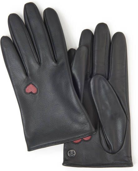 Roeckl Leren handschoenen met motiefstitching model 'TUILERIES TOUCH'