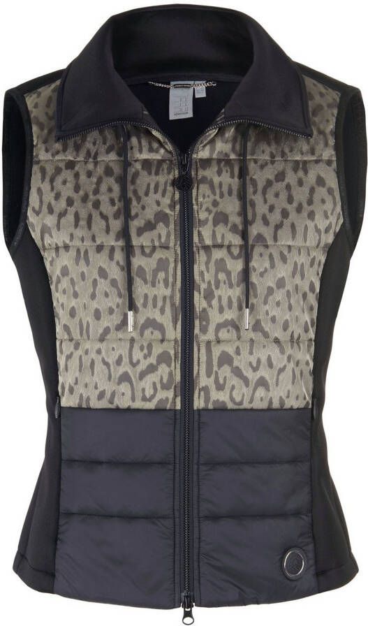 Sportalm Bodywarmer luipaardmotieven Van ulli_ehrlich zwart