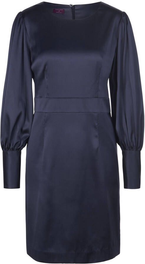 TALBOT RUNHOF X PETER HAHN Kokerjurk lange mouwen Van blauw