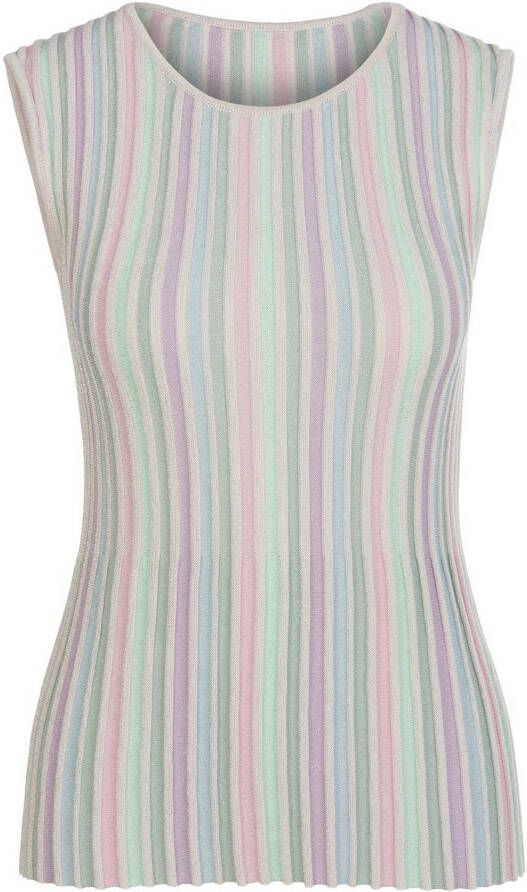 TALBOT RUNHOF X PETER HAHN Tricottop lengtestrepen Van multicolour
