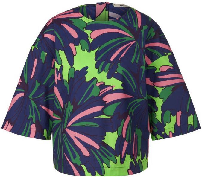 Teeh`s by ODEEH Blouse 100% katoen Van teeh's by ODEEH blauw