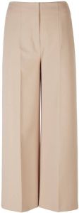 Uta Raasch 7 8-broek in culottemodel Van beige
