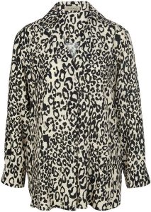 Uta Raasch Blouse 3 4-mouwen Van beige
