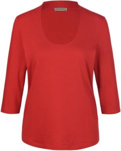 Uta Raasch Shirt 3 4-mouwen Van rood