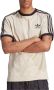 Adidas Originals Adicolor 3-stripes T-shirt T-shirts Kleding wonder beige maat: L beschikbare maaten:L - Thumbnail 2