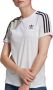Adidas Originals Witte Sportieve T-shirt voor Dames White Dames - Thumbnail 4