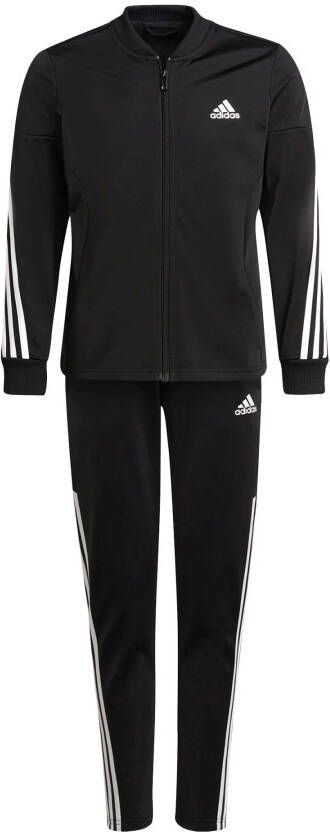 Adidas 3-Stripes Tricots Poly Joggingpak Meisjes