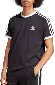 Adidas Originals Adicolor Classics 3-Stripes T-shirt voor heren Zwart Heren