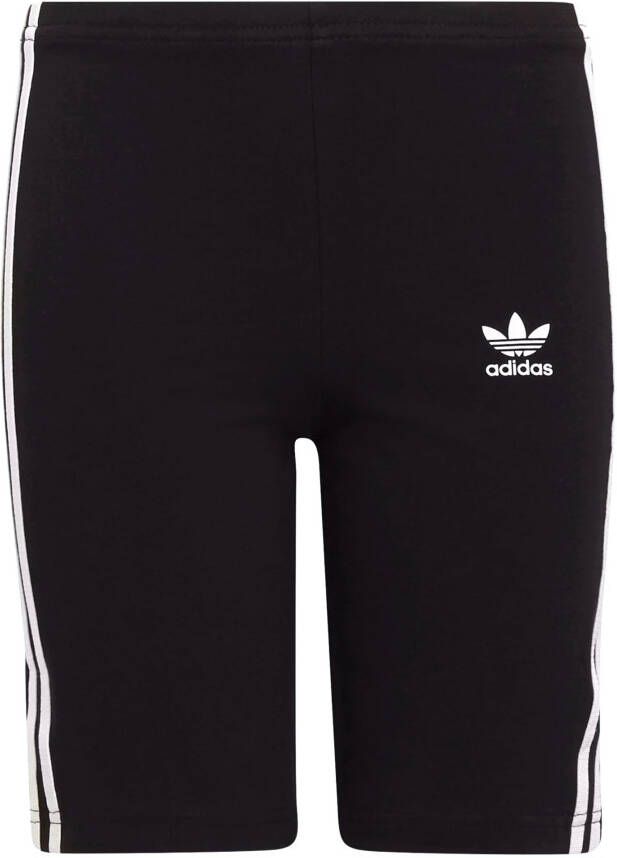 Adidas Originals short zwart wit Sportbroek Katoen Logo 164