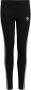 Adidas Originals legging zwart wit Sportbroek Meisjes Katoen Effen 164 - Thumbnail 1