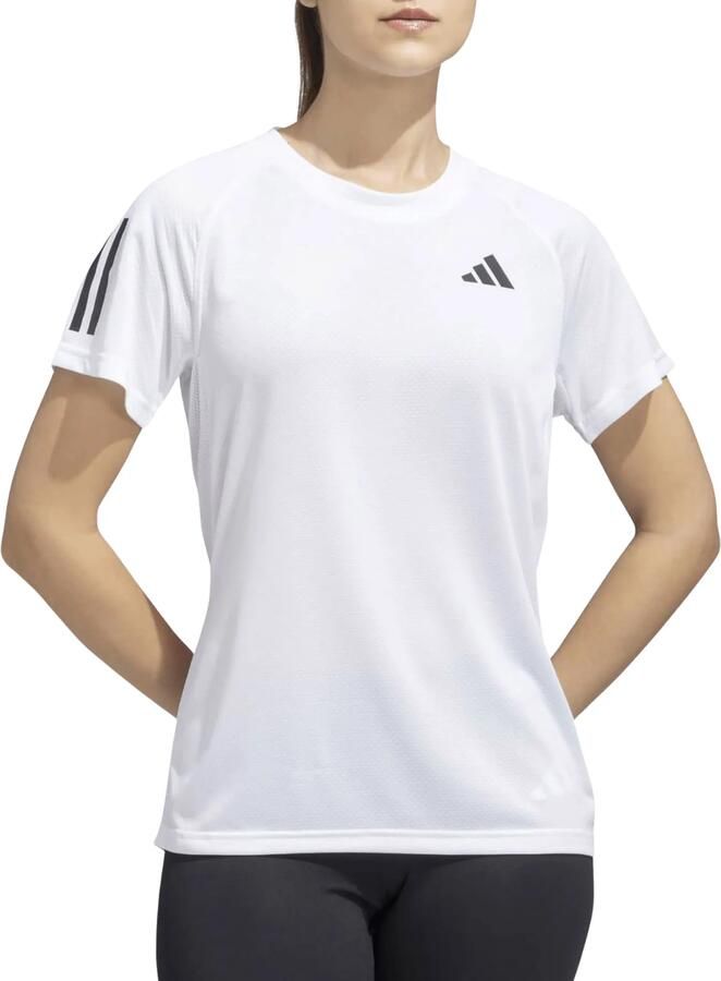 Adidas Polo Shirt Korte Mouw T-shirt Club 100 % polyester recyclé