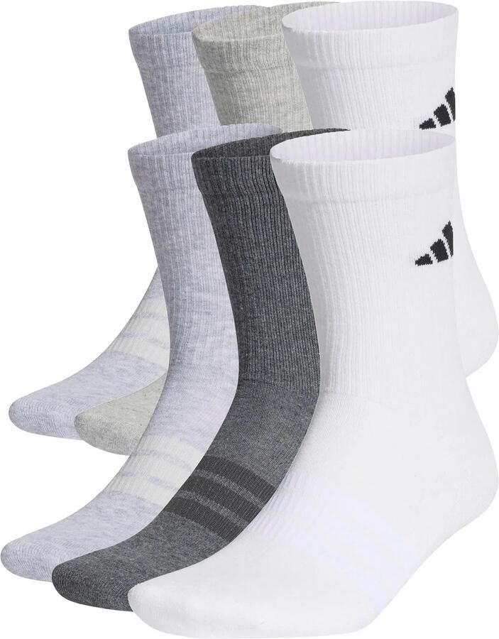 Adidas Cushioned Essentials Crew Sokken (6-pack)