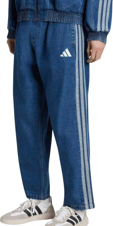 Adidas Straight Jeans STADIUM REGULAR FIT DENIM FULL LENGTH OPEN HEM Tracksuit Bottoms