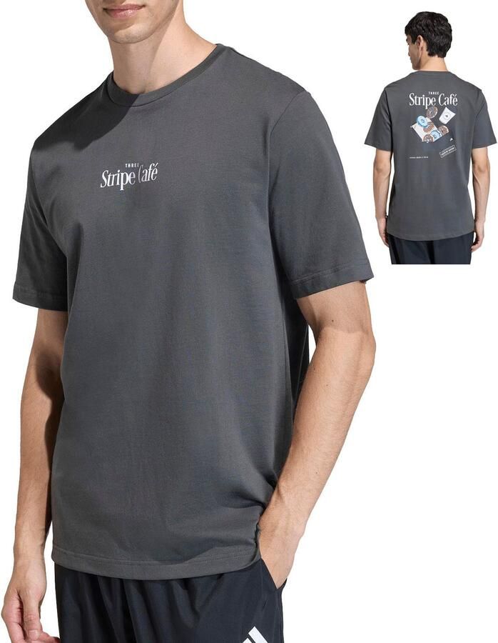 Adidas COFFEE CAFE DONUT BOX GRAPHIC T-SHIRT
