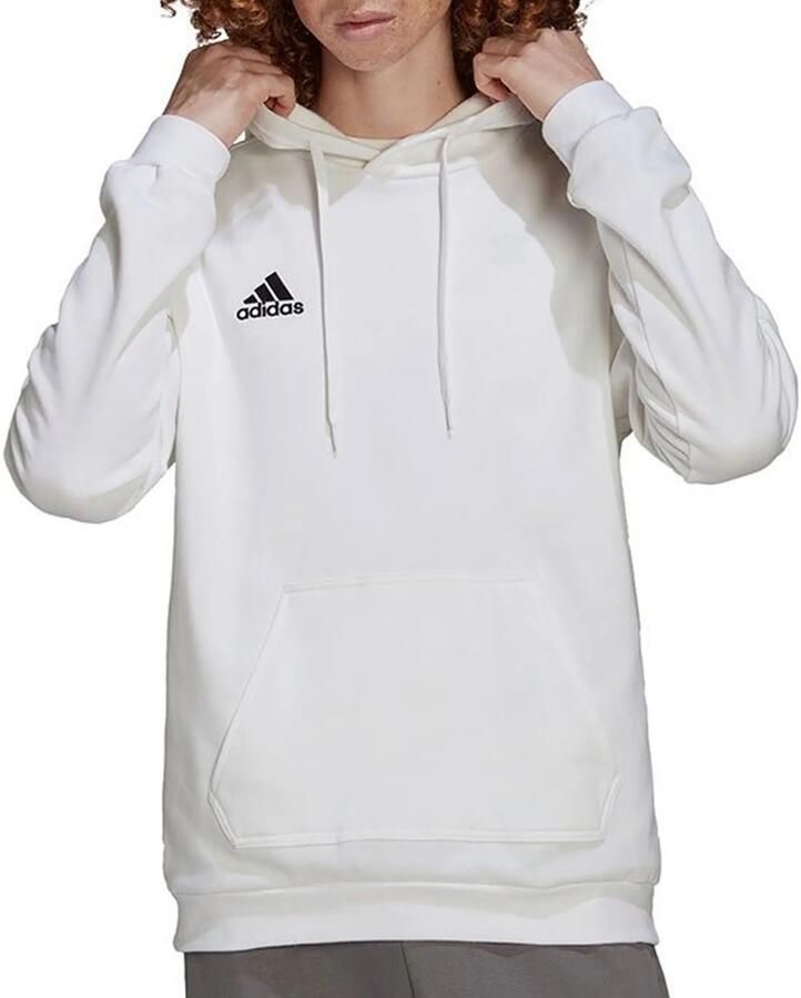 Adidas Entrada Hoodie White Black- Heren White Black - Foto 3