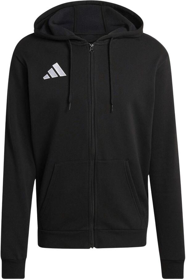 Adidas Entrada26 Hoodie met Lange Ritssluiting