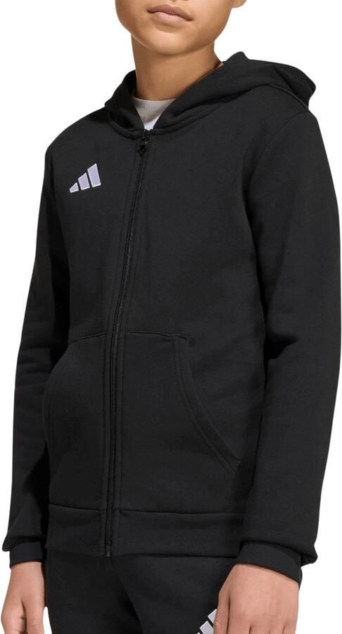 Adidas Entrada26 Hoodie met Lange Ritssluiting Kids - Foto 5