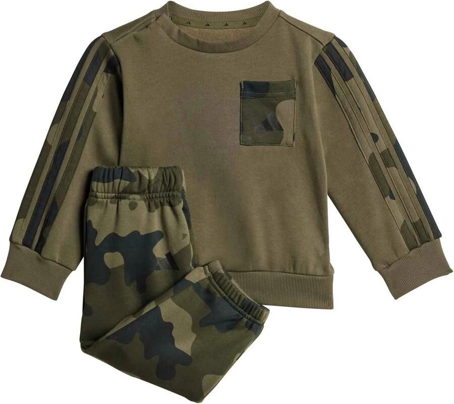 Adidas Essentials Camo Fleece Trainingspak Junior