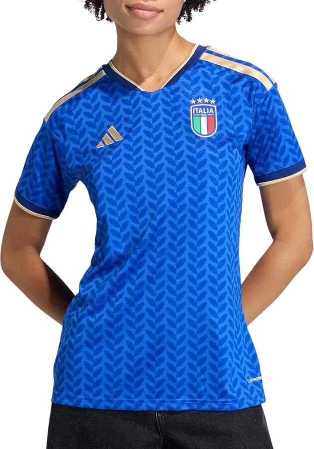 Adidas T-shirt Korte Mouw Home Italy Football Jersey - Foto 3