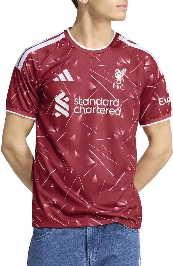 Adidas Liverpool FC 2026 27 Home Shirt Roze- Heren Roze
