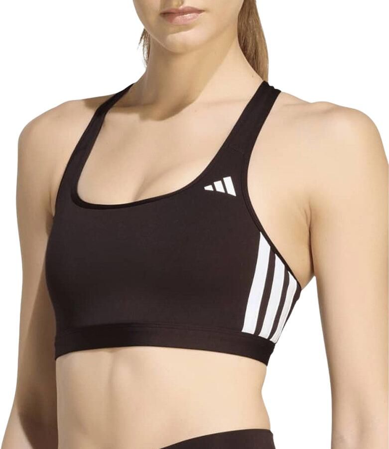 Adidas Optime Essentials 3-Stripes Medium Support Sportbeha Dames