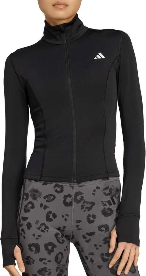 Adidas Training Slim fit trainingsjack met logoprint model 'Optime Essentials' - Foto 8