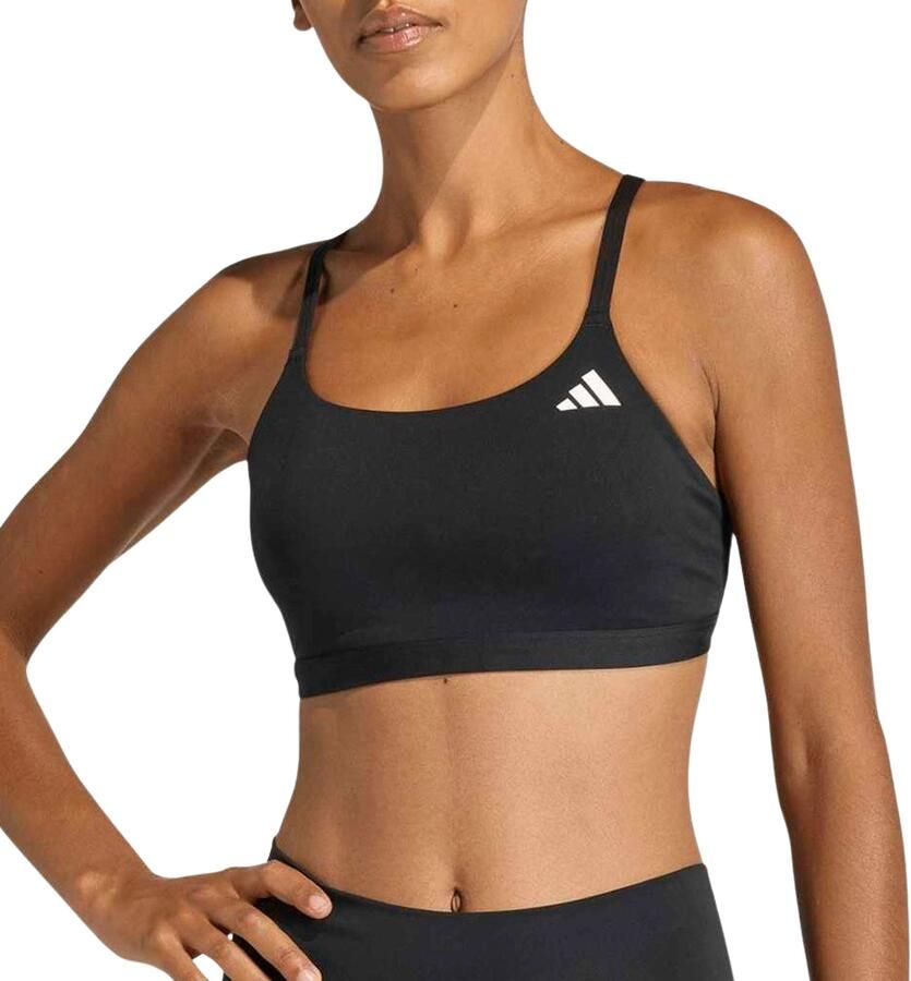 Adidas Bralette Soutien-gorge Optime Essentials maintien léger noir
