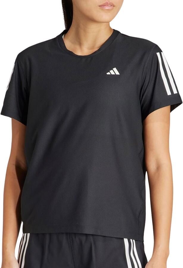 Adidas Own The Run T-Shirt Zwart- Dames Zwart