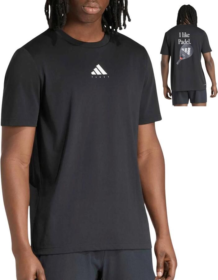 Adidas Padel Zone Graphic Shirt Heren