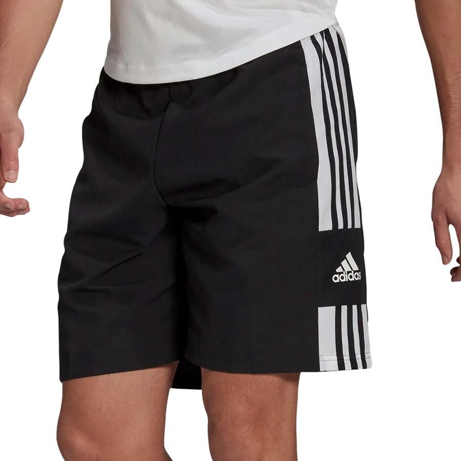 Adidas squadra 21 voetbalbroekje zwart wit heren