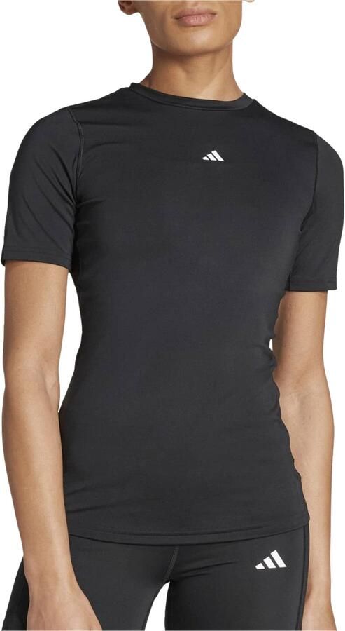 Adidas TECHFIT Training T-shirt Zwart- Zwart