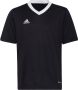 Adidas Performance junior voetbalshirt zwart Sport t-shirt Jongens Meisjes Polyester Ronde hals 164 - Thumbnail 1