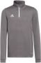 Adidas Perfor ce Junior sportsweater grijs Sport t-shirt Gerecycled polyester (duurzaam) Opstaande kraag 176 - Thumbnail 1