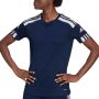 Adidas Squadra 21 Marineblauw Voetbalshirt Dames - Thumbnail 1