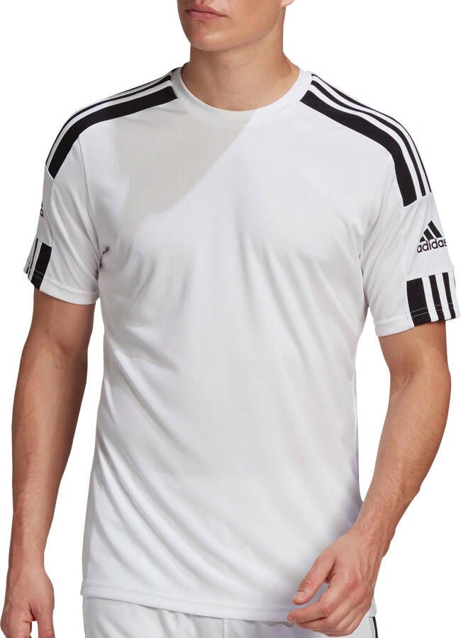 Adidas squadra 21 jersey voetbalshirt wit heren