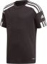 Adidas Perfor ce junior voetbalshirt zwart wit Sport t-shirt Gerecycled polyester Ronde hals 128 - Thumbnail 1
