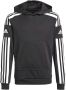 Adidas Perfor ce Junior Squadra 21 voetbalhoodie zwart wit Sportsweater Gerecycled polyester Capuchon 176 - Thumbnail 1