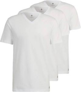 ADIDAS SPORTSWEAR T-shirt met labelprint in een set van 3 stuks