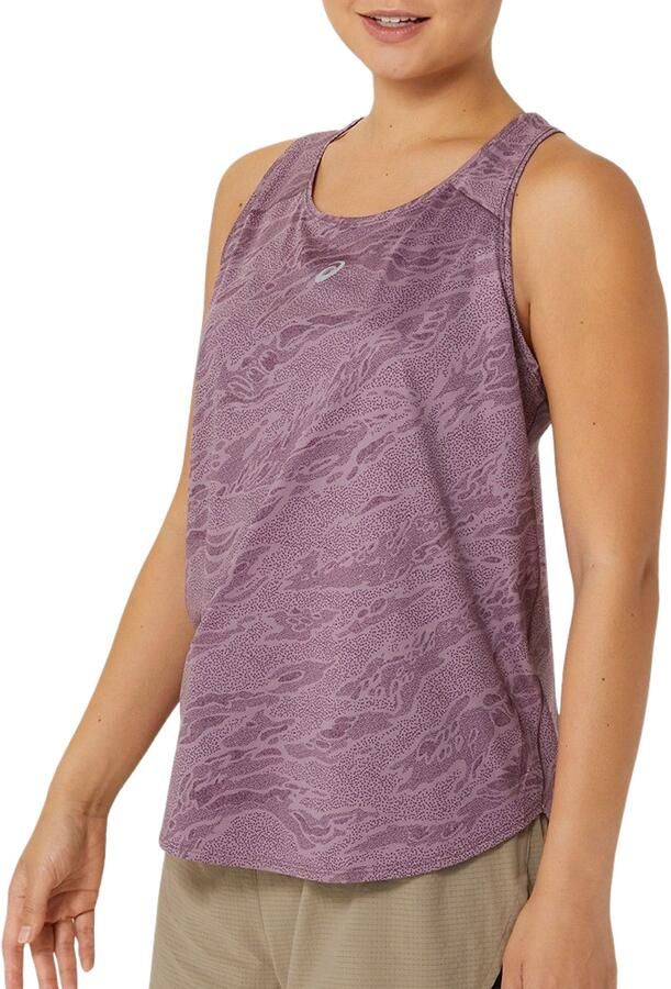 ASICS Road All Over Print Tanktop Dames
