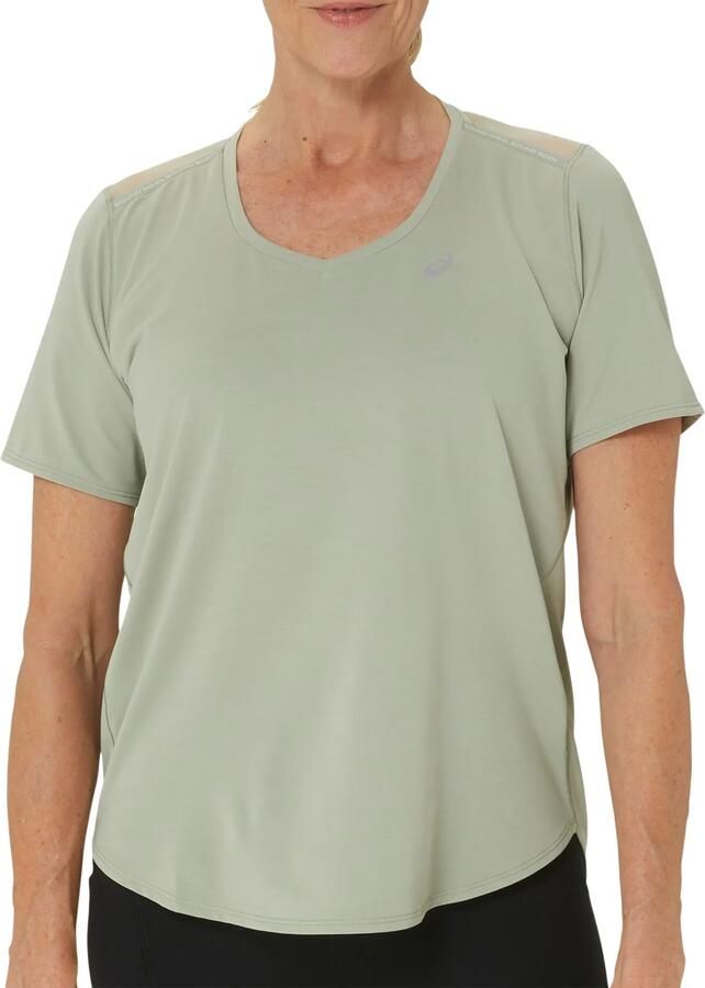 ASICS Road SS V-neck Shirt Dames