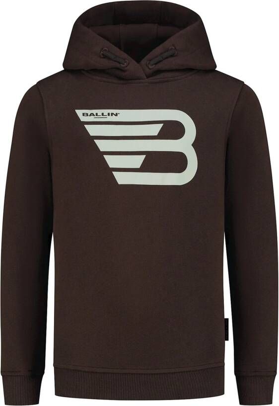 Ballin Original Icon Logo Print Hoodie Junior