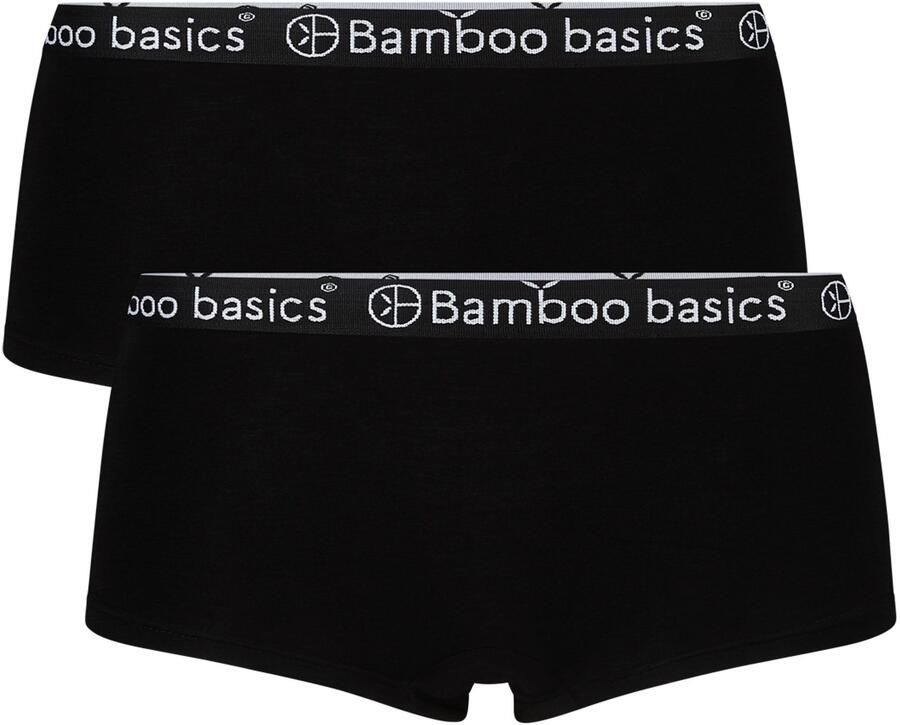 Bamboo Basics hipster Iris met bamboe (set van 2) zwart