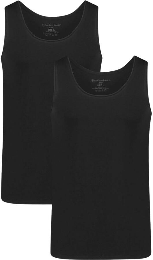 Bamboo Basics hemd Stef met bamboe (set van 2) zwart - Foto 4